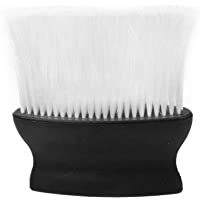 fangfei Negro Peluquero Cepillo para el Pelo Limpio Profesional Suave Cuello de la Cara del Plumero Cepillos